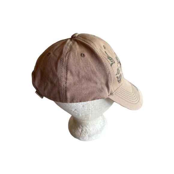 Hang Loose Maui Khaki Hat Cap Adjustable - Picture 5 of 7